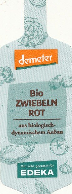 Demeter bio zwiebeln rot edeka