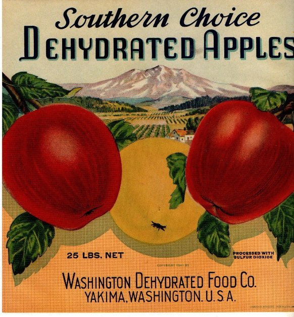 southern choice dehidrated apples