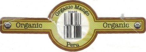 organic mango 93488 usda organic peru