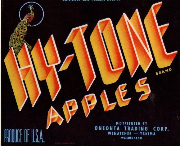 Hy-tone brand apples produce of usa