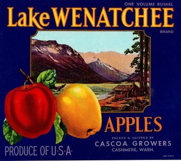 Lake wenatchee apples produce of usa