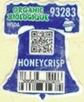 Washington organic biologique 93283 wsda honeycrisp