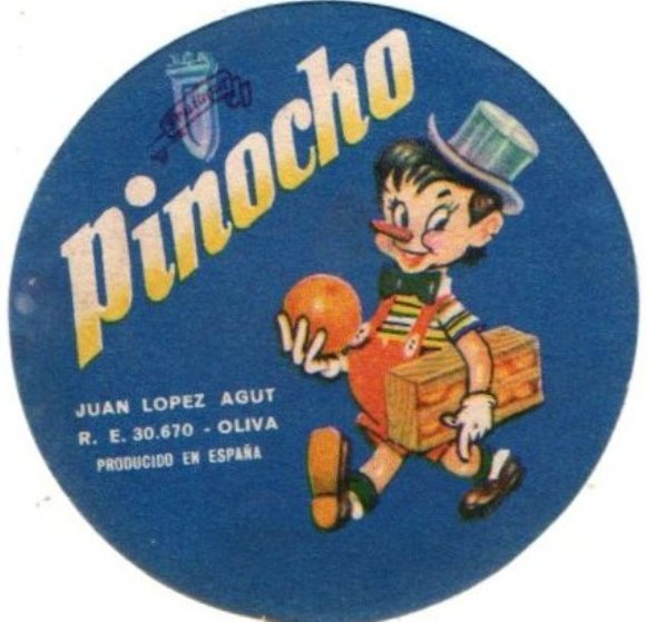 Pinocho juan lopez agut re 30670 oliva producido en espana
