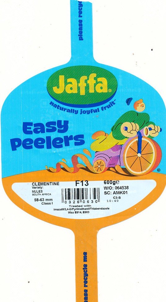jaffa easy peelers 03260630