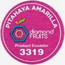 Diamond fruits pitahaya amarilla product ecuador 3319