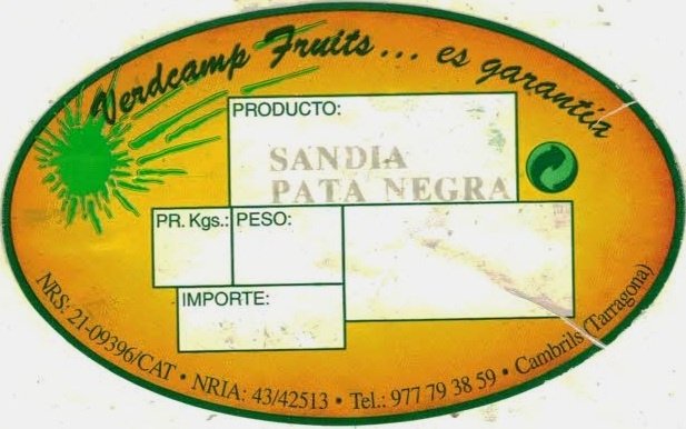 verdcamp fruits es garantia producto sandia pata negra