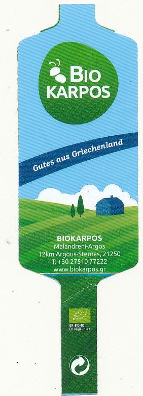 Bio karpos gutes aus Griechenland