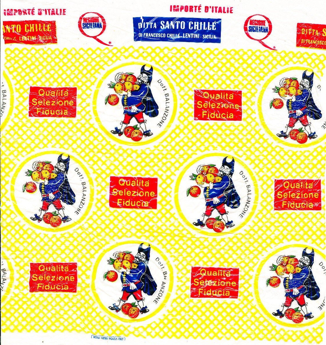 Dott balanzone ditta santo chille qualita selezione fiducia lentini sicilia