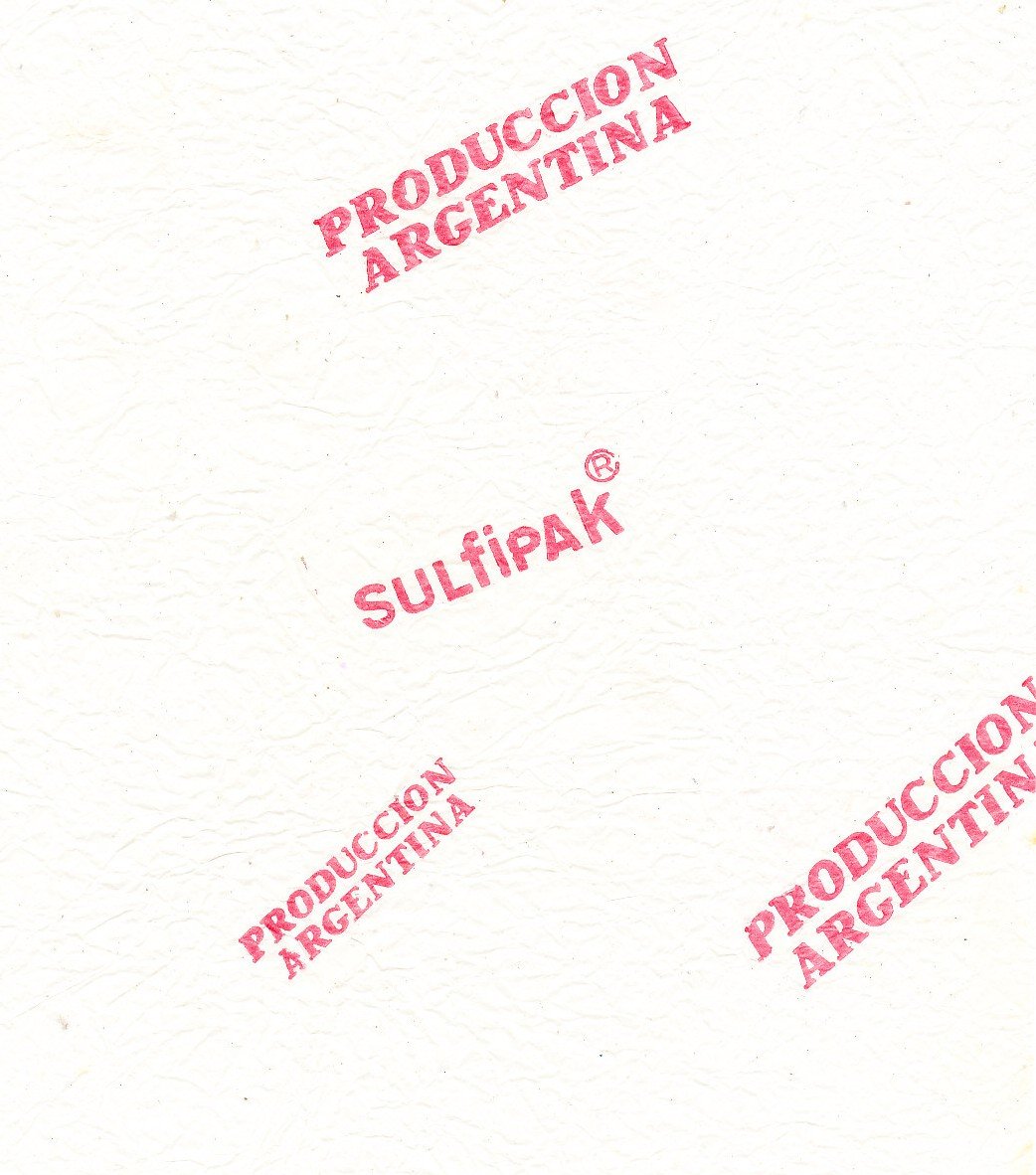 sulfipak produccion argentina