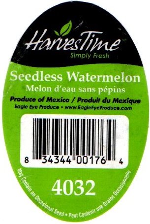 harves time simply fresh seedless watermelon produce of mexico 834344001764 4032