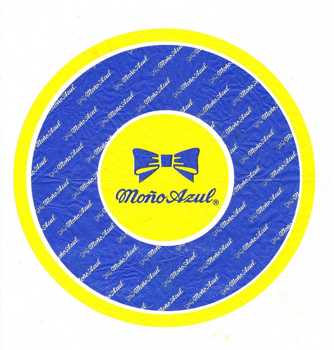 mono azul