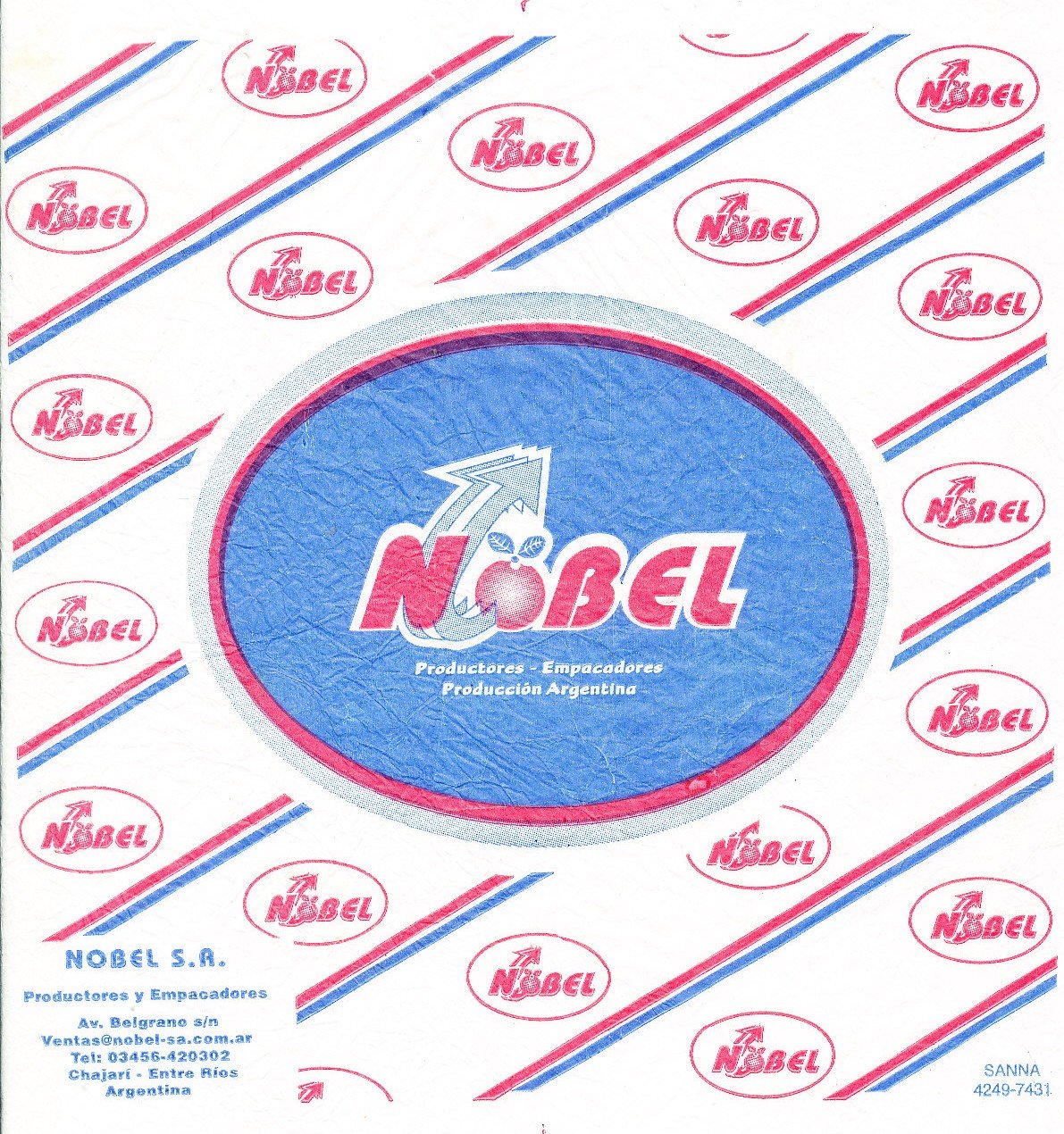 Nobel productores empacadores produccion argentina