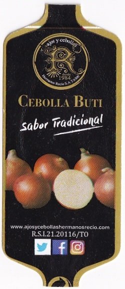 Cebolla buti sabor tradicional www.ajosycebollashermanosrecio.com