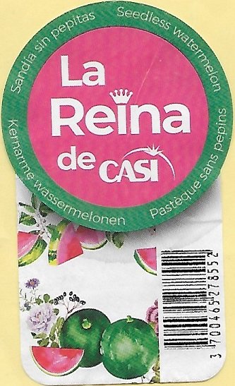 La reina de casi pasteque sans pepins 3700465278552