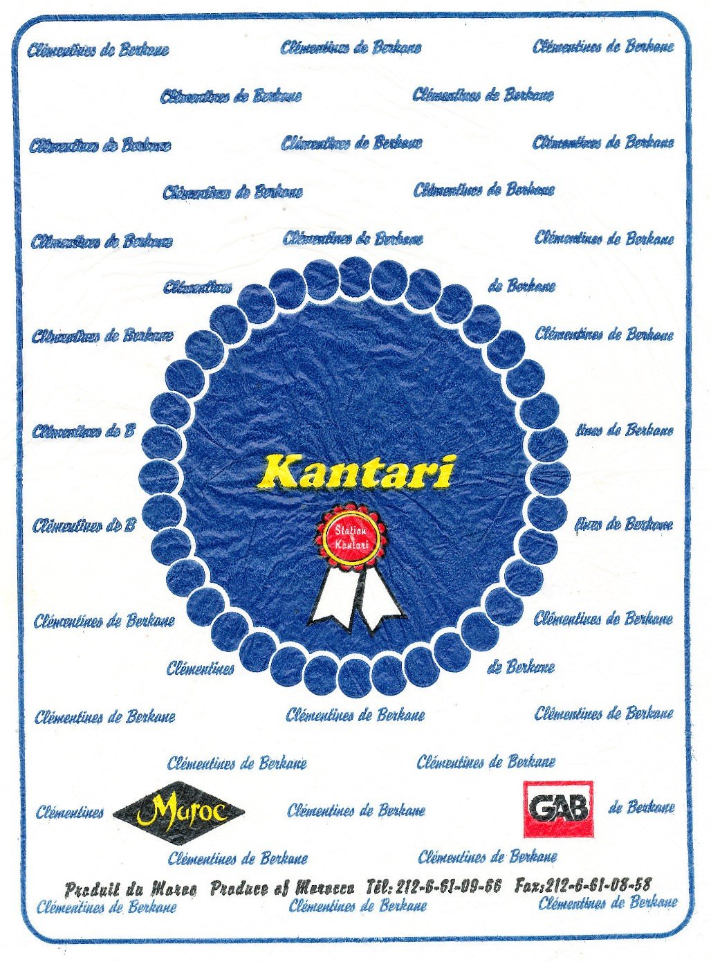Kantari clementines de berkane maroc produce of morocco