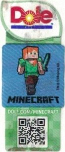 Dole Minecraft tm & c mojang ab. dole.com/minecraft