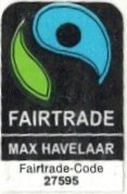 Max Havelaar fairtrade fairtrade-code 27595