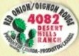 Desert Hills Ranch red onion oignon rouge 4082 product of canada produit du canada