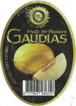 Gaudias fruits for pleasure honey dew melon 8717903560310