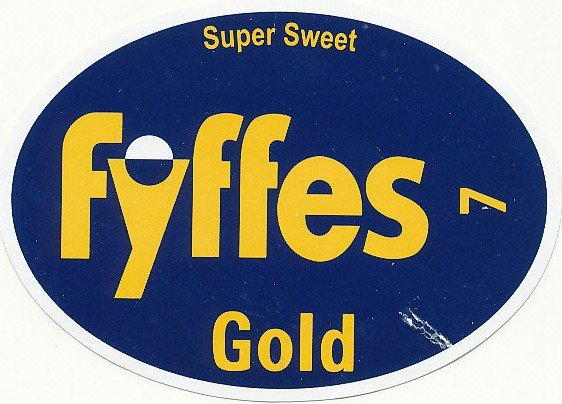 Fyffes gold super sweet 7 costa rica 5397005022034 pollart