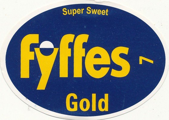 Fyffes gold super sweet 7 costa rica 5397005022034
