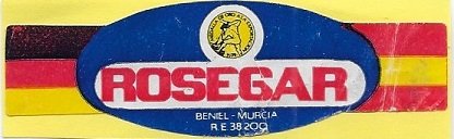 Rosegar medalla de oro de la expotaccion beniel - murcia re 38200