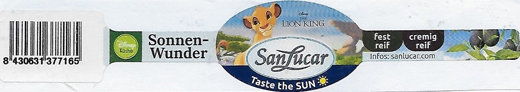 San lucar taste the sun disney lion king sonnen-wunder fest reif cremig reif 843031377165