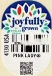 Joyfully grown by chelan fresh 4130 usa pink lady