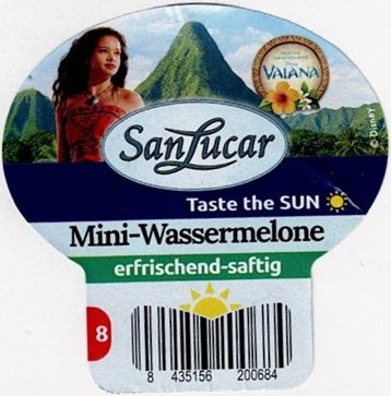 Sanlucar vaiana disney taste the sun mini-wassermelone erfrischend-saftig 8 8435156200684