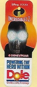 Dole Disney pixar incredibles 2 powering the hero within dole dole.com/disney