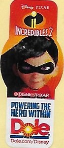Dole Disney pixar incredibles 2 powering the hero within dole dole.com/disney