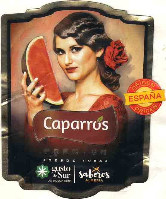 caparros desde 1984 origen espana gusto del sur sabores almeria