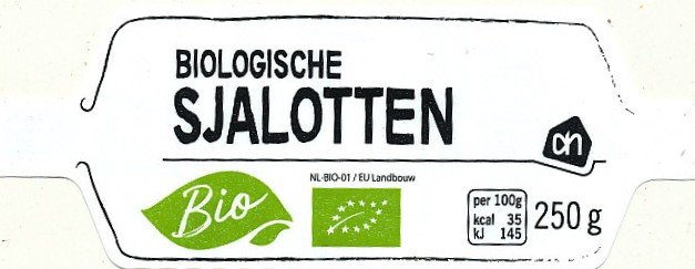Ah biologische sjalotten