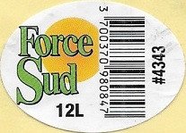 Force sud  12l 3700370980847" #4343