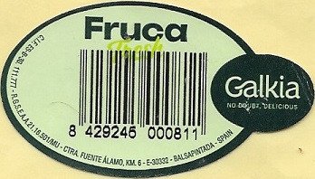 Fruca  spain fruca c.lf es-8-30. galkia no doubt, delicious 8 429246 000811