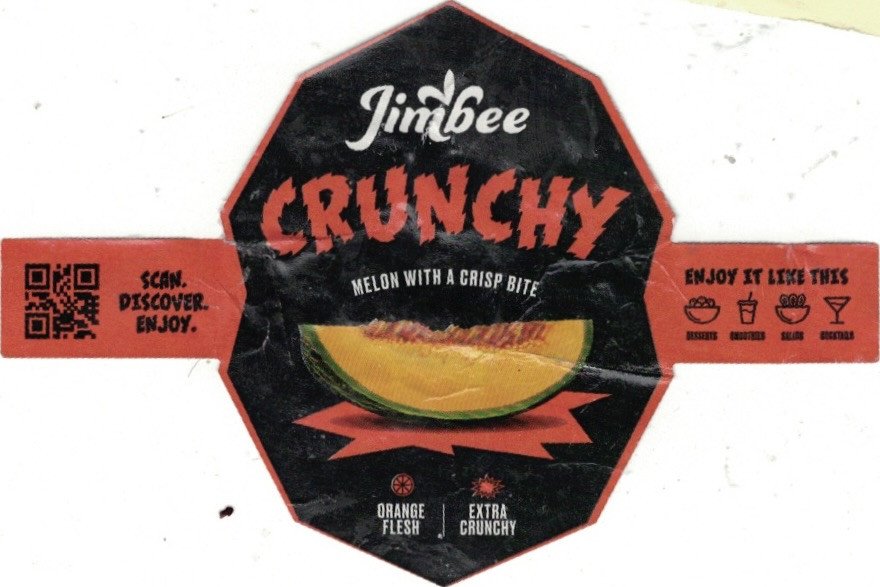 jimbee crunchy jimbee melon with a crisp bite orange flesh extra crunchy