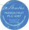 Siembra passion fruit plu 4397produce of colombia www.comercializadorasiembra.com