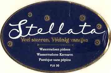 stellata veel sterren weinig zaadjes pasteque sans pepins plu 30