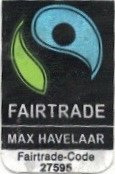 Max havelaar fairtrade fairtrade-code 27595