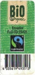 fairtrade bio organic ecuador flo-id: 39421 4335619493513