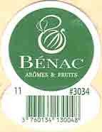 benac aromes & fruits 11 #3034 3760134130048