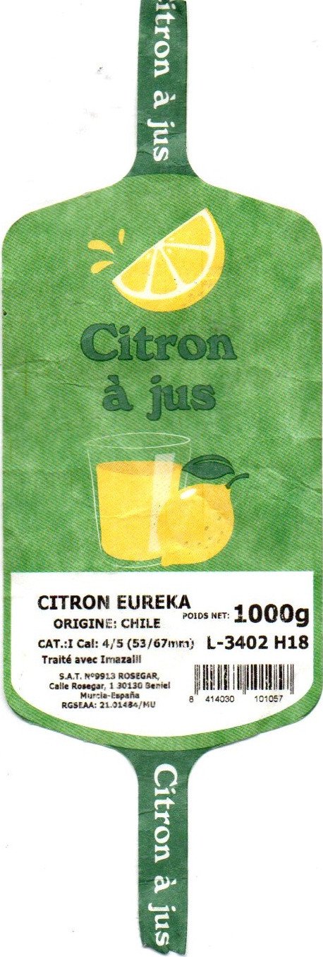 citron a jus origine chile calle rosegar 8414030101057