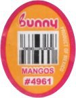 bunny product of mexico mangos #4961