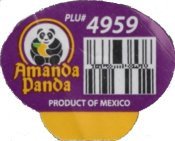 amanda pansa plu #4959 product of mexico