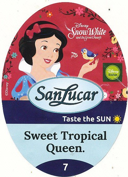 San lucar taste the sun disney snow white and the seven dwarfs 7 8430631198067