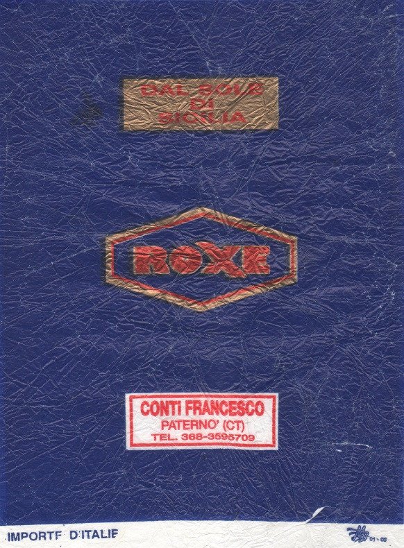 roxe dal sole di sicilia conti francesco paterno ct importe d italie