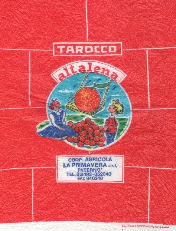 Tarocco altalena coop. agricola la primavera paterno
