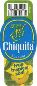 chiquita #94011 ecuador true tropical soul