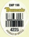 Bravocado emp 196 4225 product of mexico