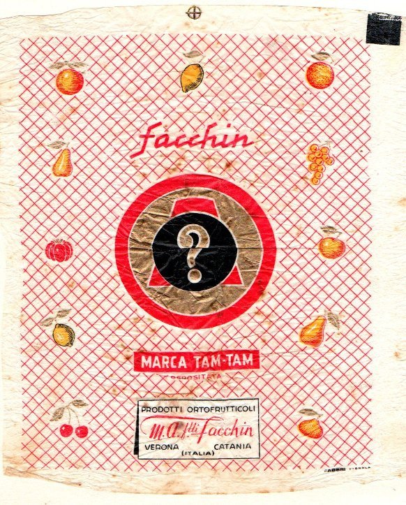 ? facchin marca tam-tam prodotti ortofrutticoli facchin s.p.a. catania italy